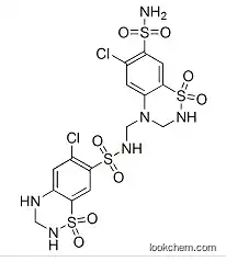 Molecular Structure of 402824-96-8 (N-[[7-(Aminosulfonyl)-6-chloro-2,3-dihydro-1,1-dioxo-4H-1,2,4-benzothiadiazin-4-yl]methyl]-6-chloro-3,4-dihydro-2H-1,2,4-benzothiadiazine-7-sulfonamide 1,1-Dioxode)